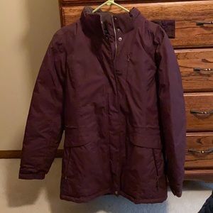 Eddie Bauer premium goose down parka, size medium